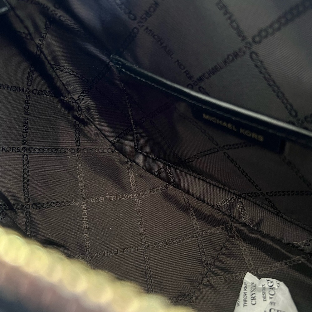 NWT MICHAEL KORS CHERYL MEDIUM MESSENGER HOBO LEATHER BAG - Picture 5 of 7